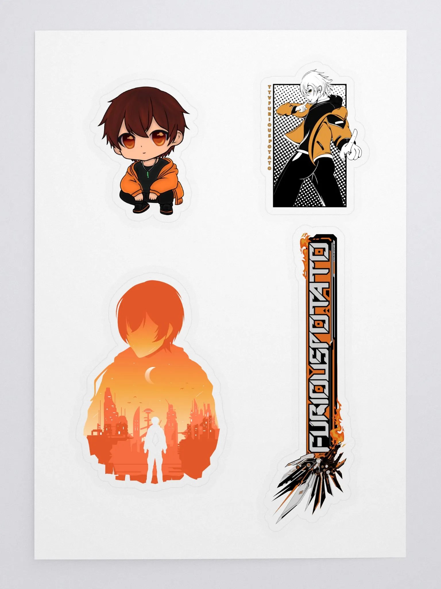 (Non-Foil) Sticker Sheet product image (3)