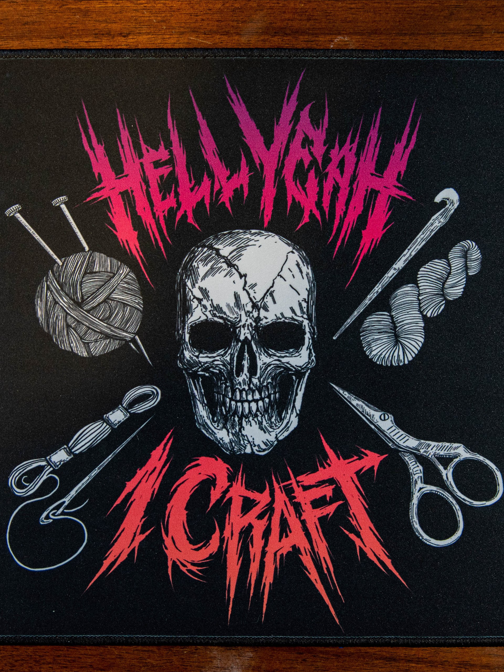 Hell Yeah I Craft Desk Mat (SMALL) product image (3)