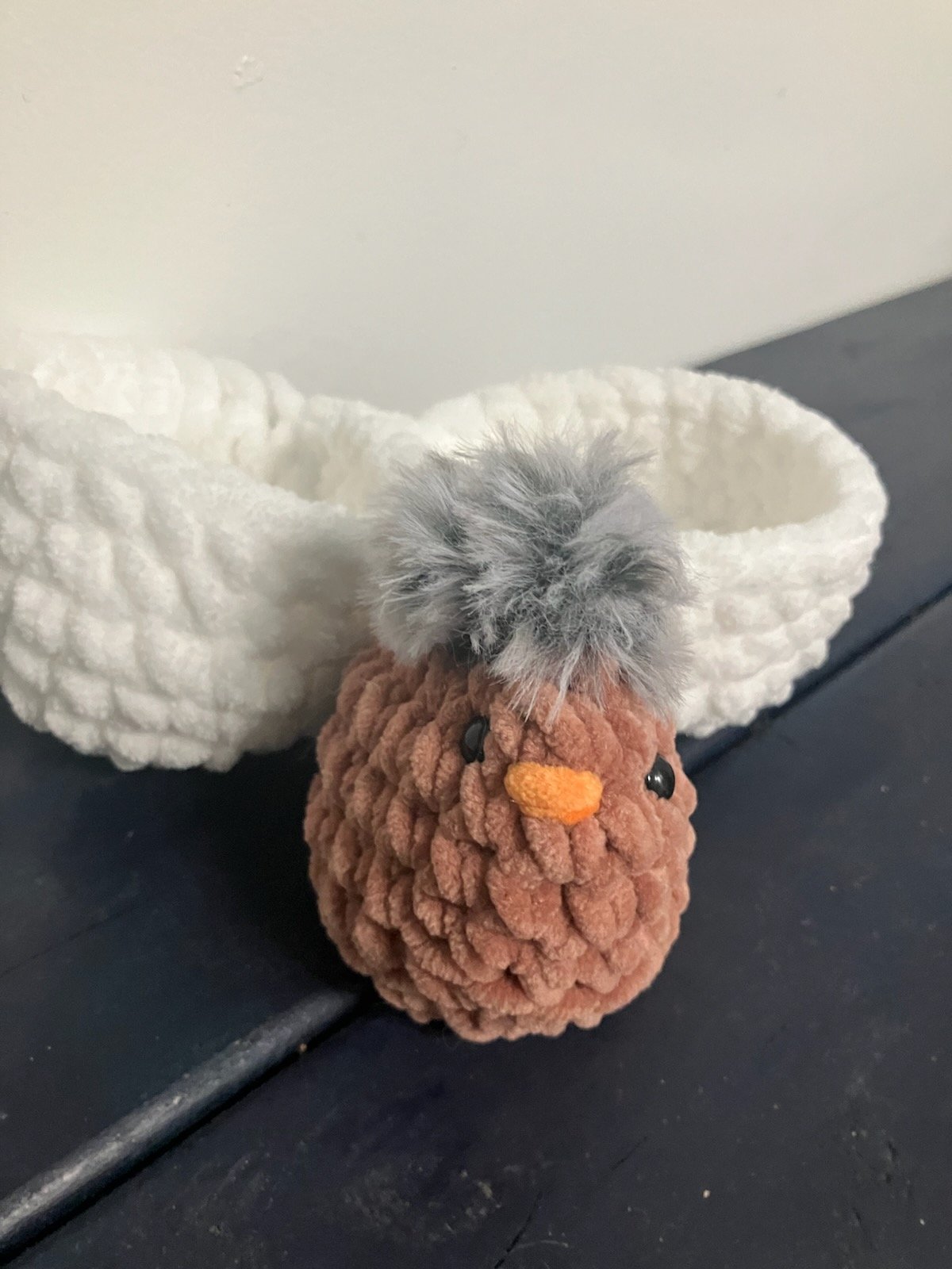 Chicken Squad – Cooper is a Medium Brown Chicken in a White Egg Shell product image (5)