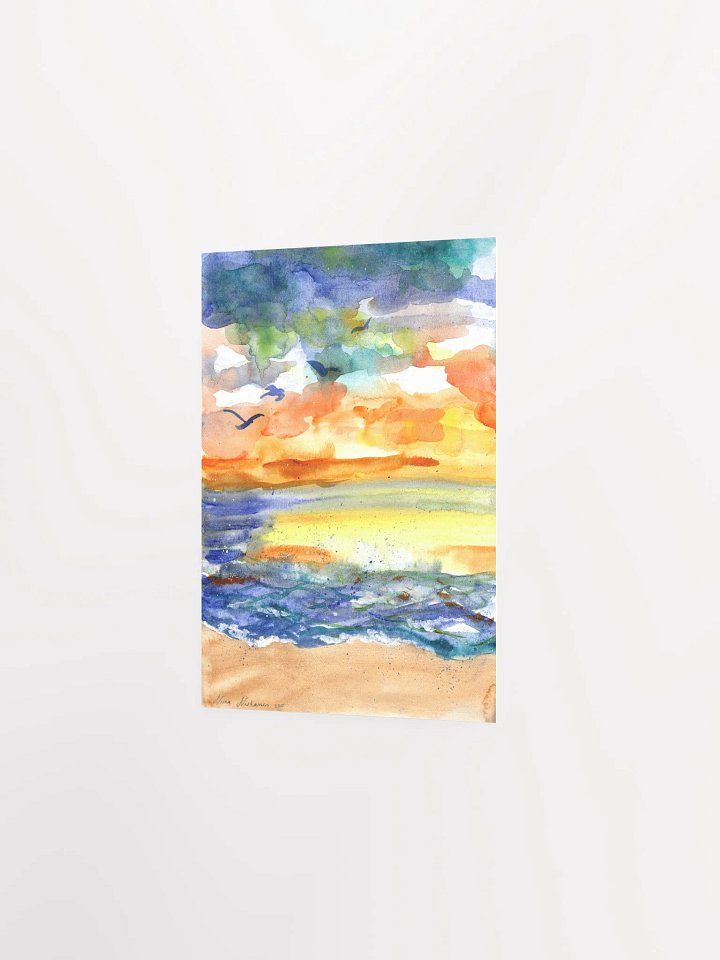 Playful Sea Art Print product image (2)