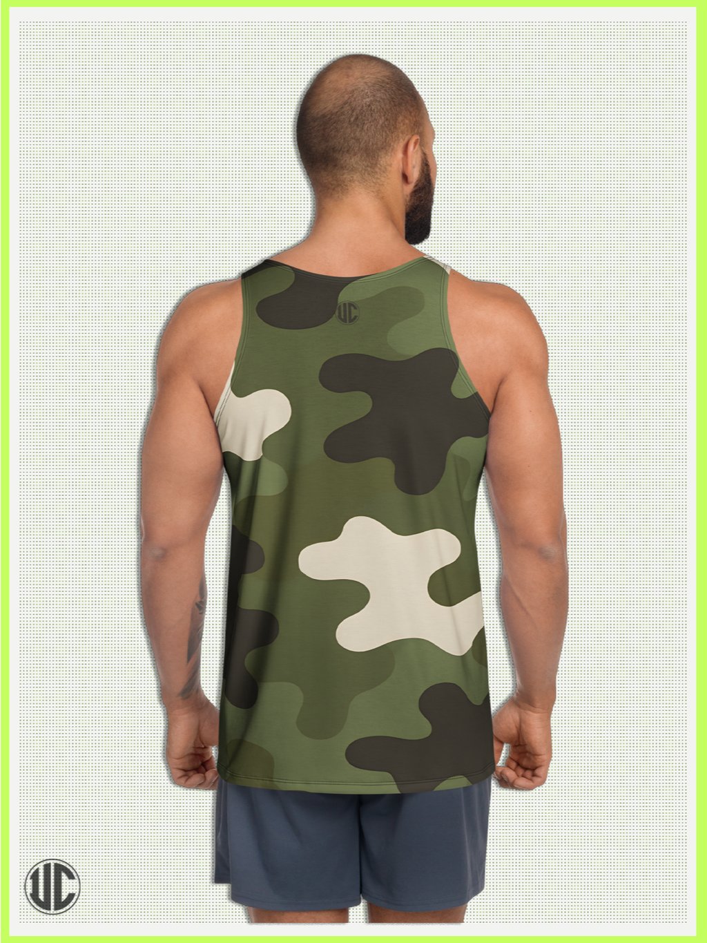 Becker’s Modern Camo – Men’s Tank Top product image (2)