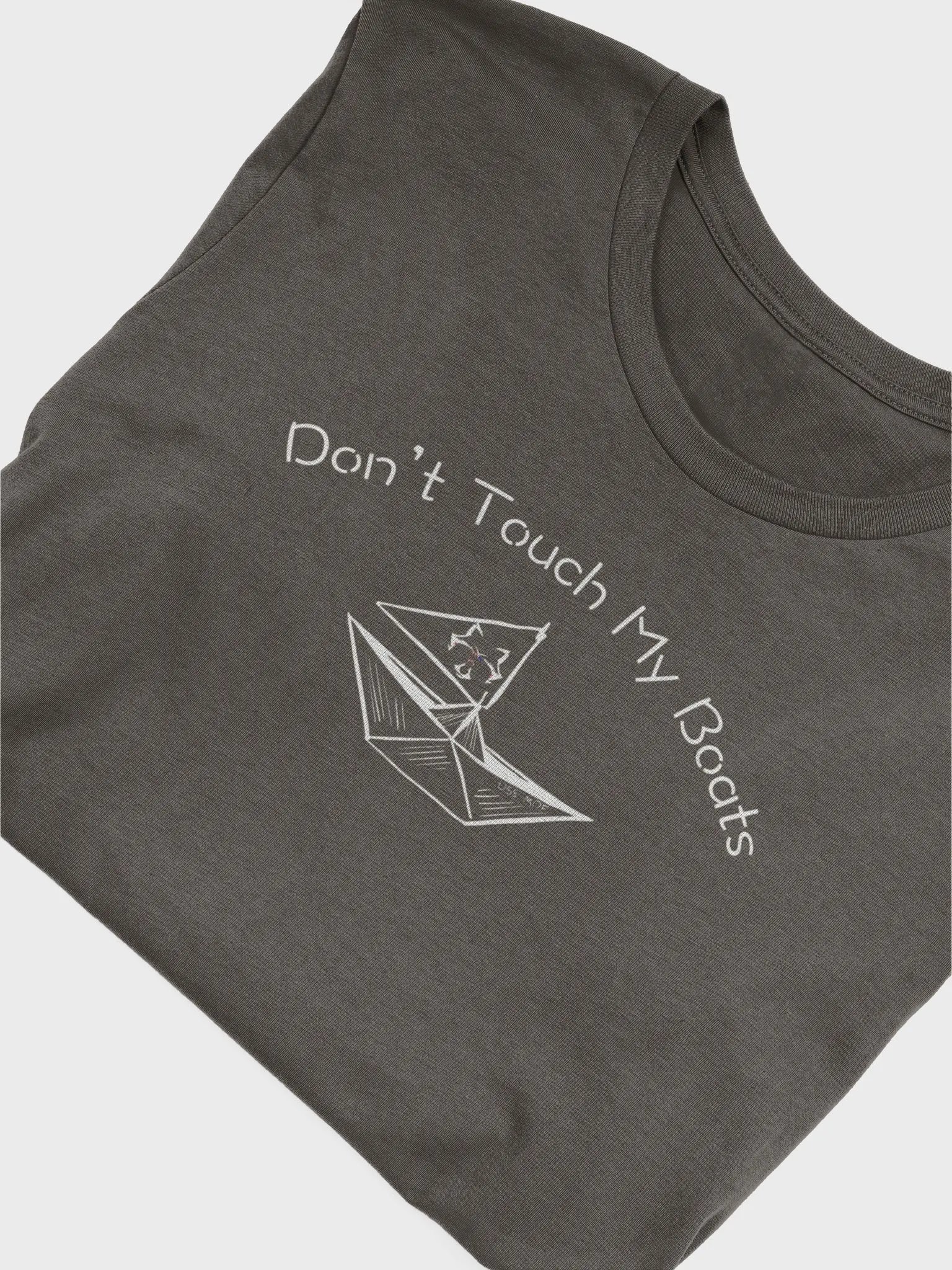 Don't Touch My Boats Unisex Athletic Tee product image (5)
