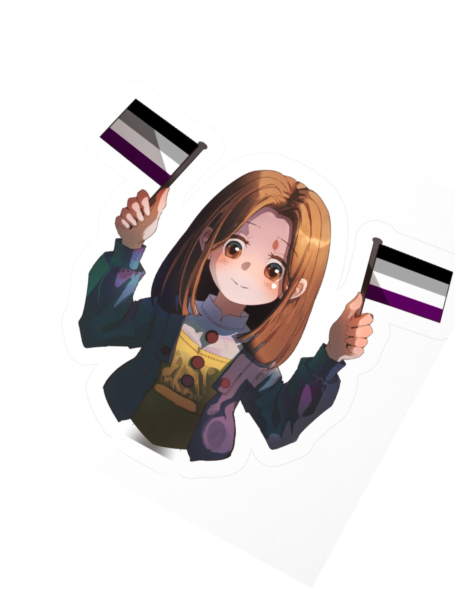 "Ace Pride" Sticker product image (2)