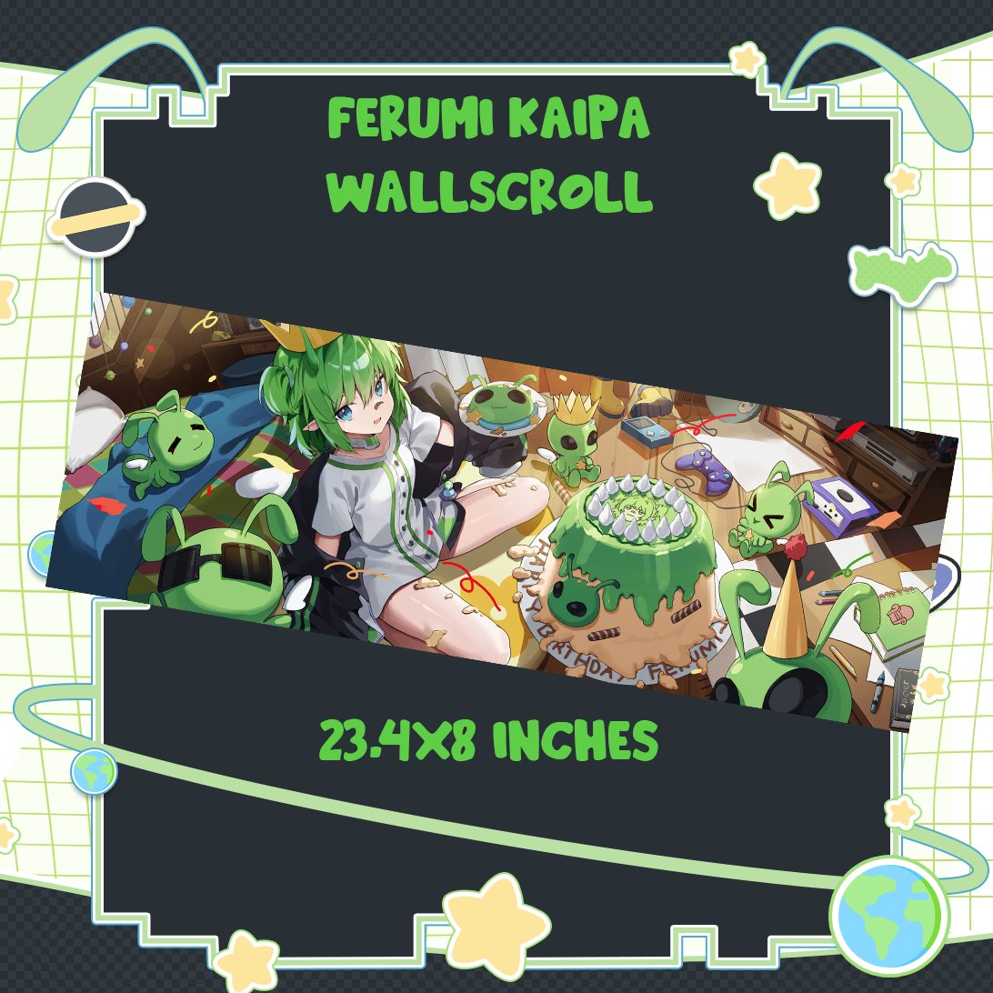 Ferumi Bday Wallscrolls product image (1)