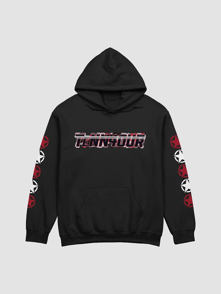 #TeNN4OURARMY Hoodie Red & White product image (1)