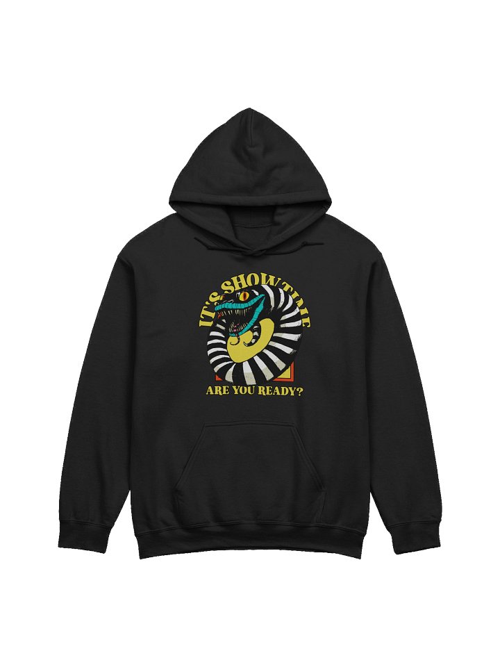 [UM Designs] Are You Ready - Unisex Pullover Graphic Hoodie [black letters] product image (1)