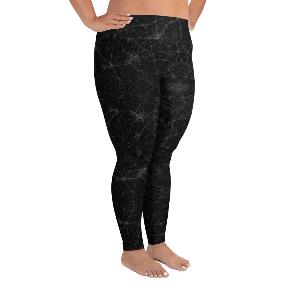 Carolina Map Plus Size Leggings product image (4)