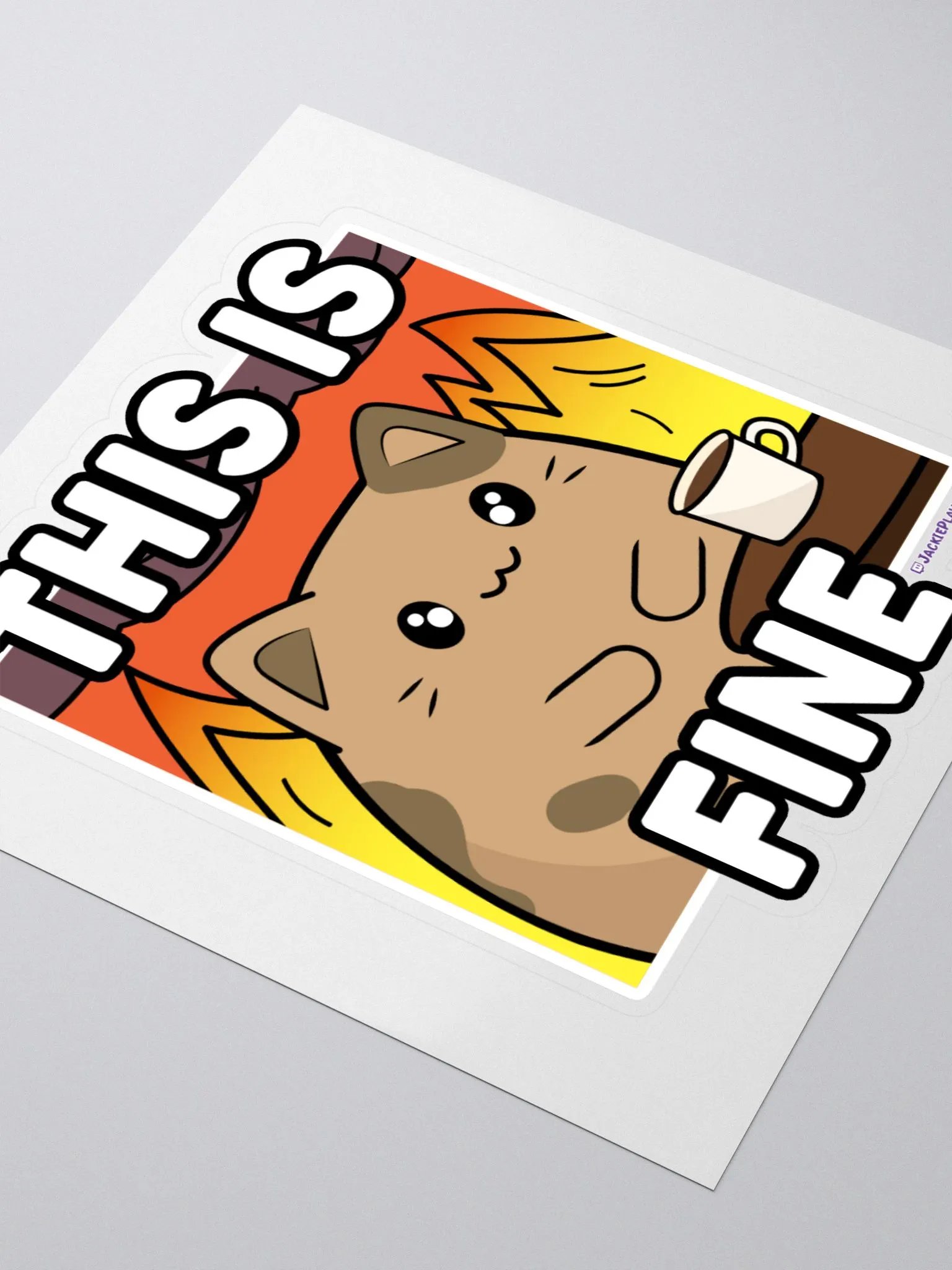 This is Fine Sticker product image (3)