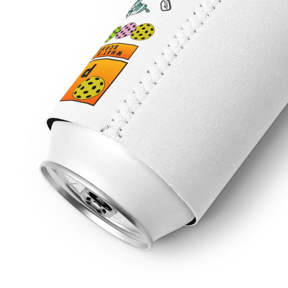 Playing Pickleball Improves Memory Can Cooler Set product image (11)