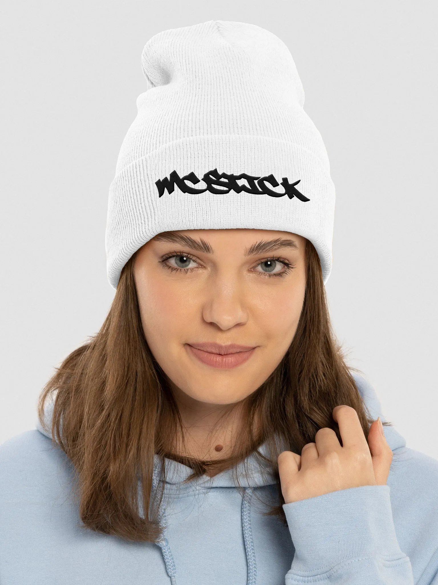 McStick White Beanie product image (3)