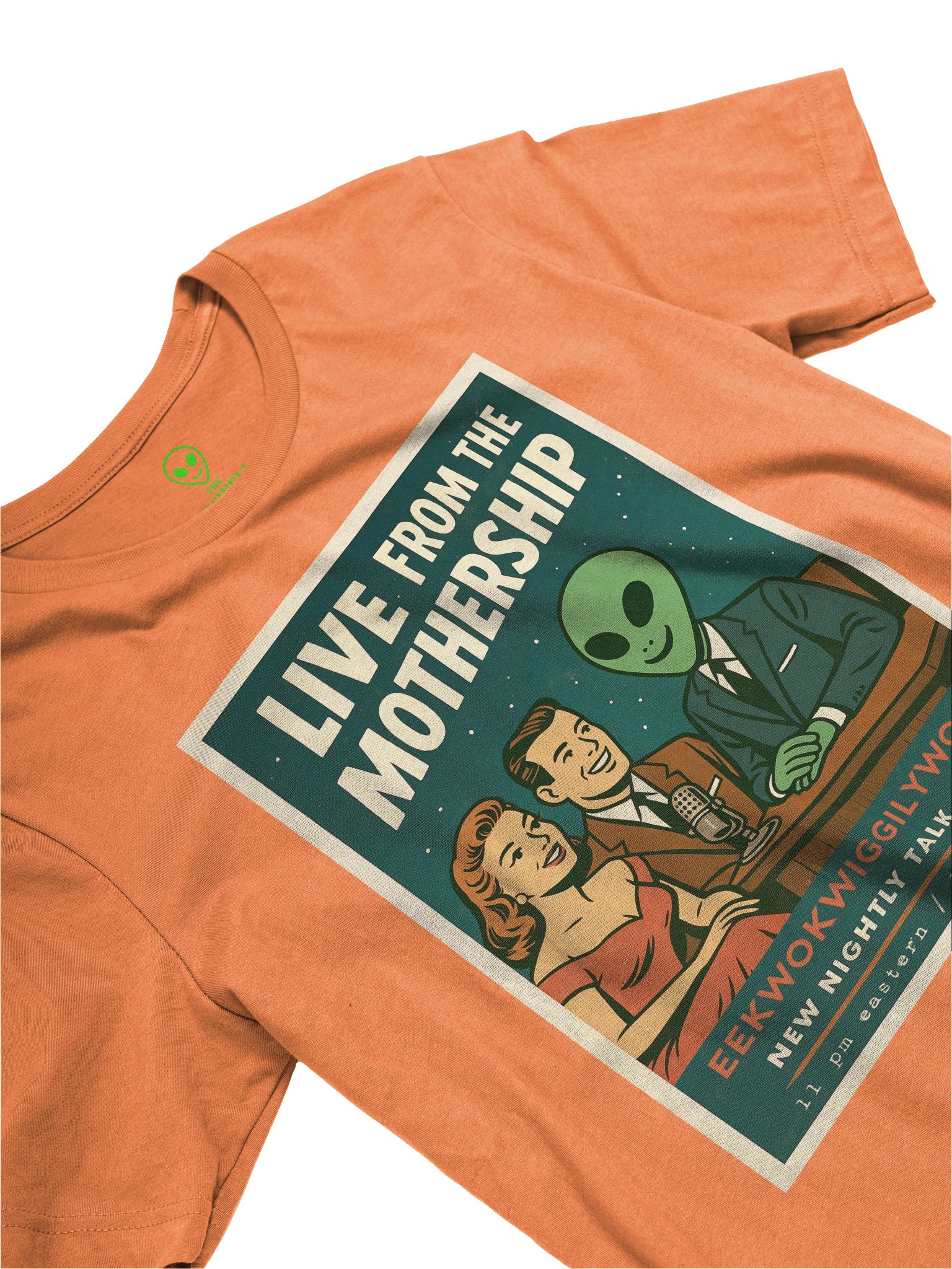 Late Night Talk Show Roswell Aliens 1950's Retro Concert Tee Fit Unisex T-Shirt product image (63)