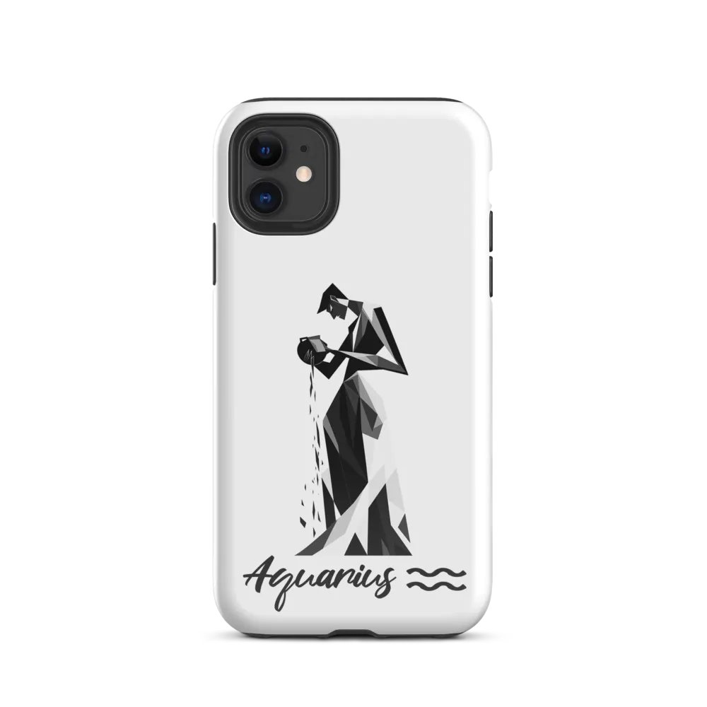 Male Aquarius iPhone Case - Futuristic Flair for Visionary Thinkers product image (24)