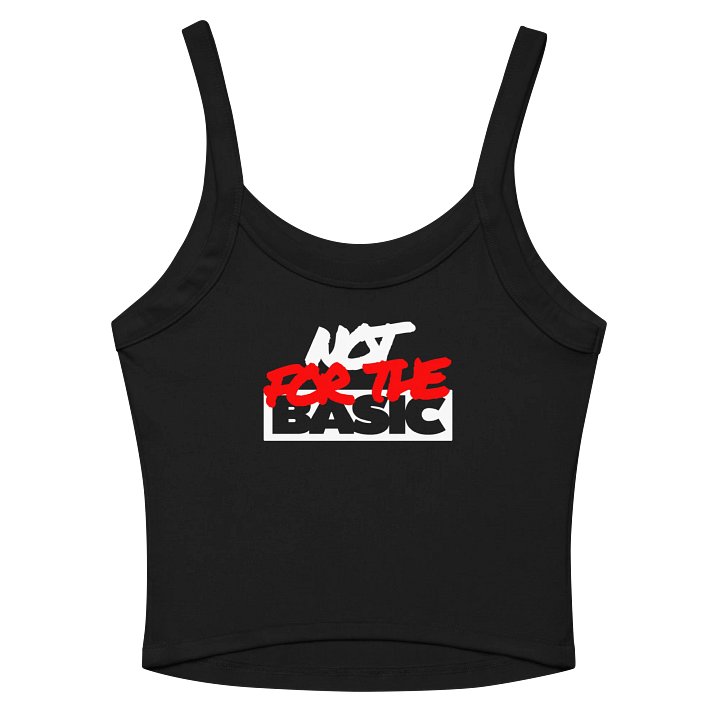 Not Basic Women's Micro-Rib Tank Top product image (1)
