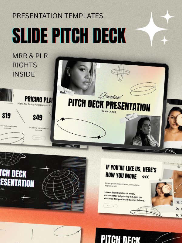 MRR/PLR Slide Deck Templates product image (1)