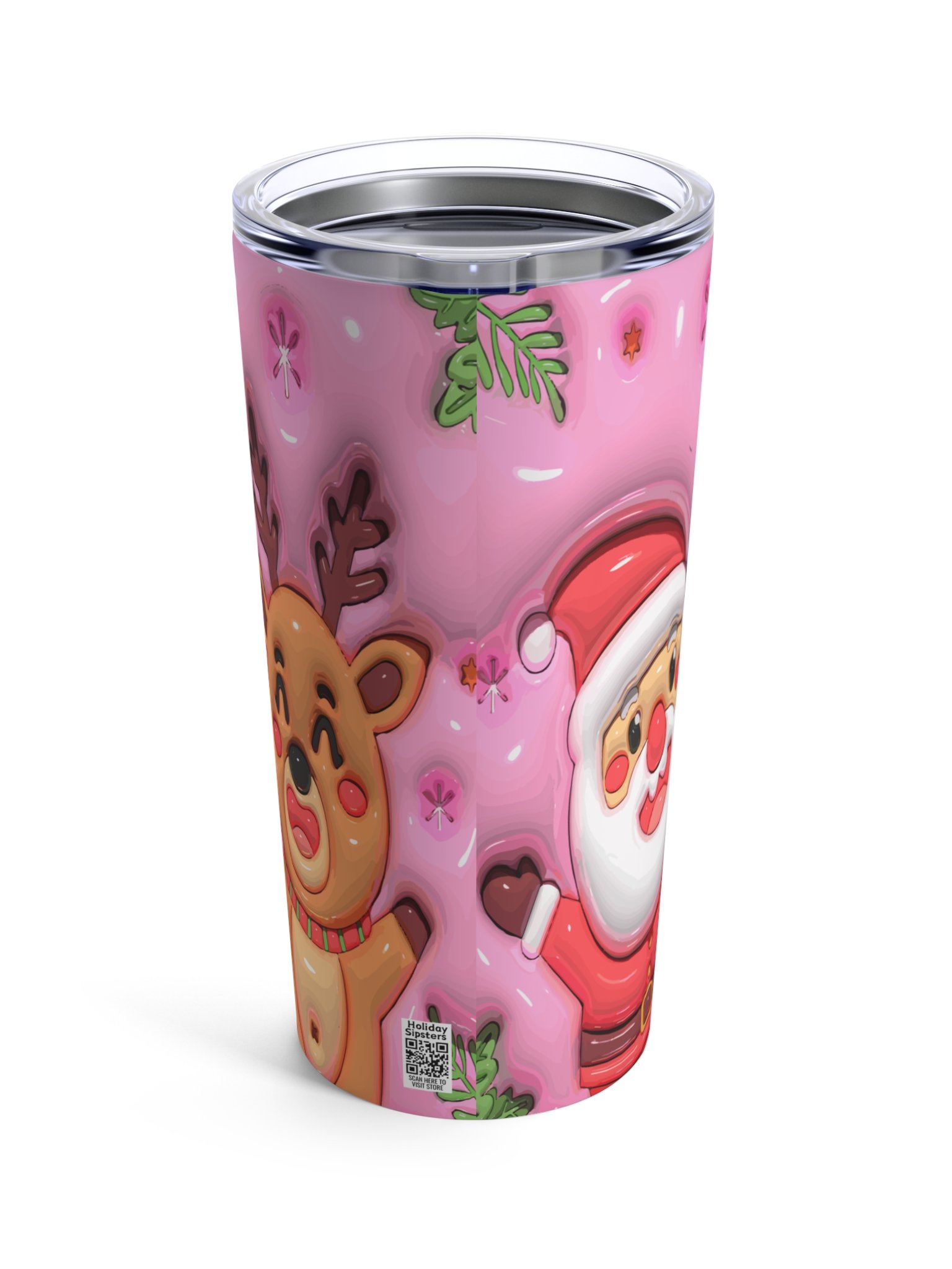 Pinkmallow Christmas Stainless Steel Tumbler product image (5)