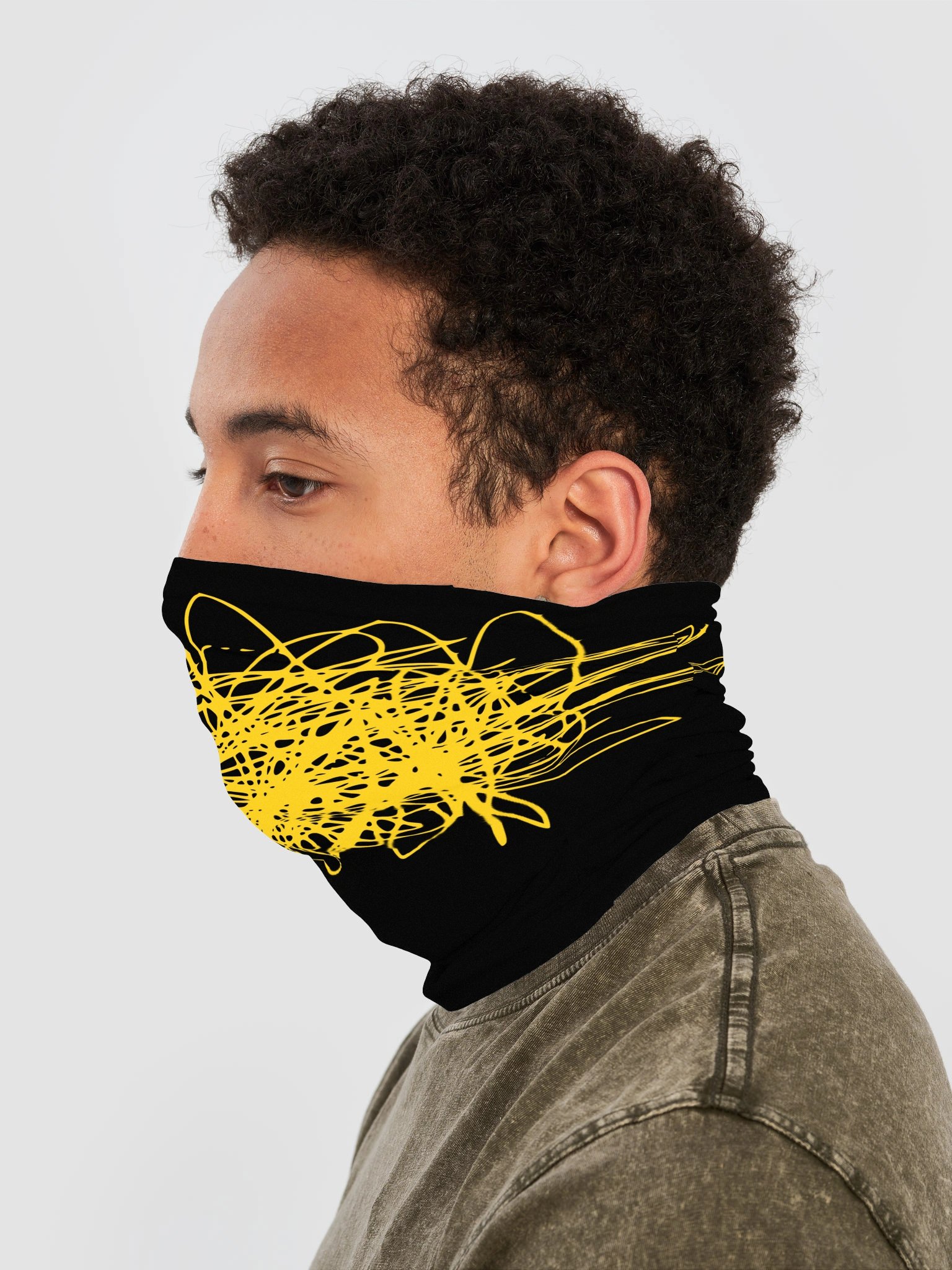 Scribbble Mask y/b product image (3)