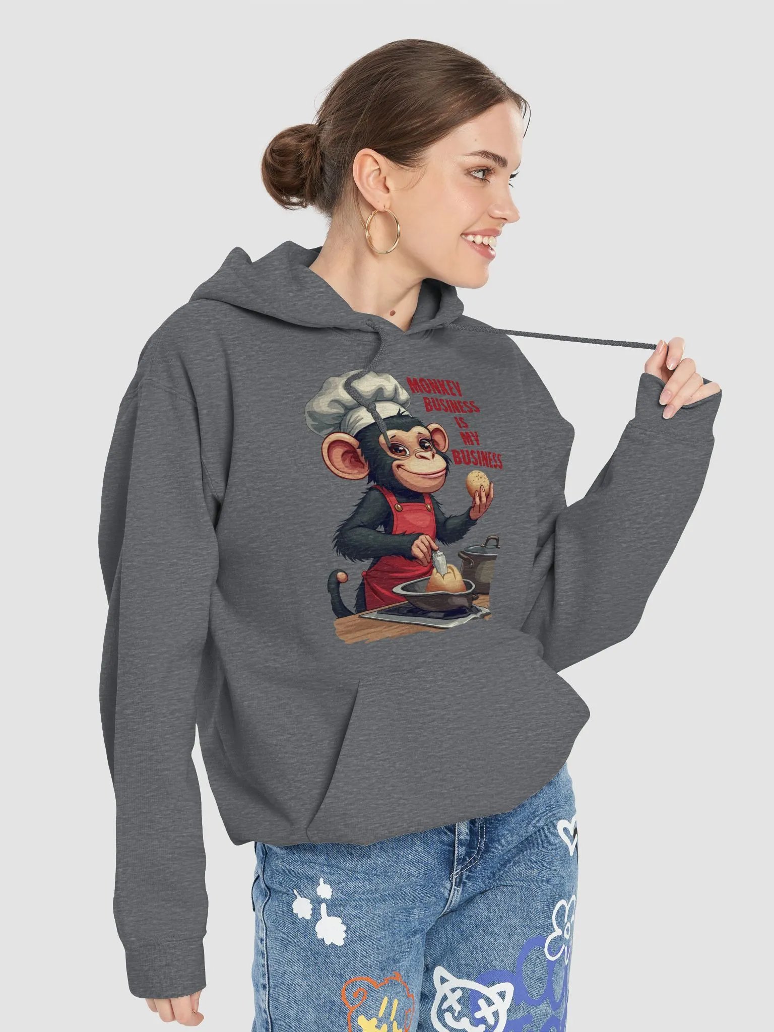 Monkey Business Chef Hoodie product image (83)