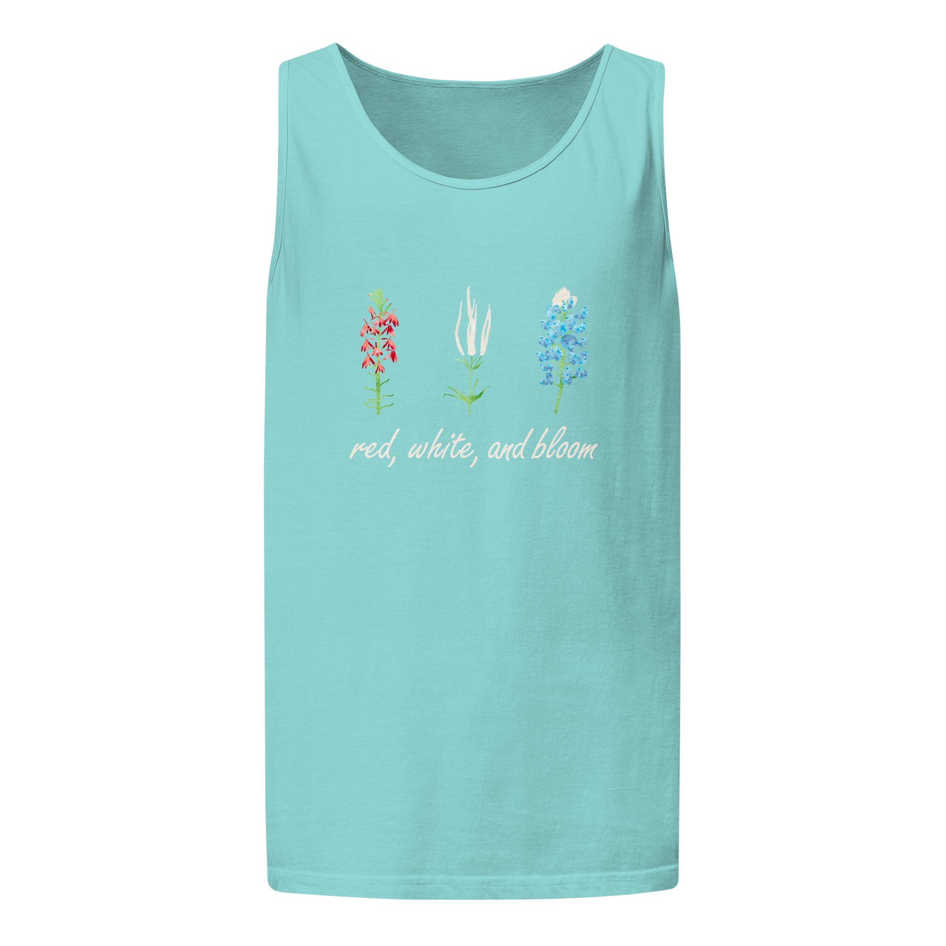 Red, White, and Bloom (Unisex Tank Top) product image (13)
