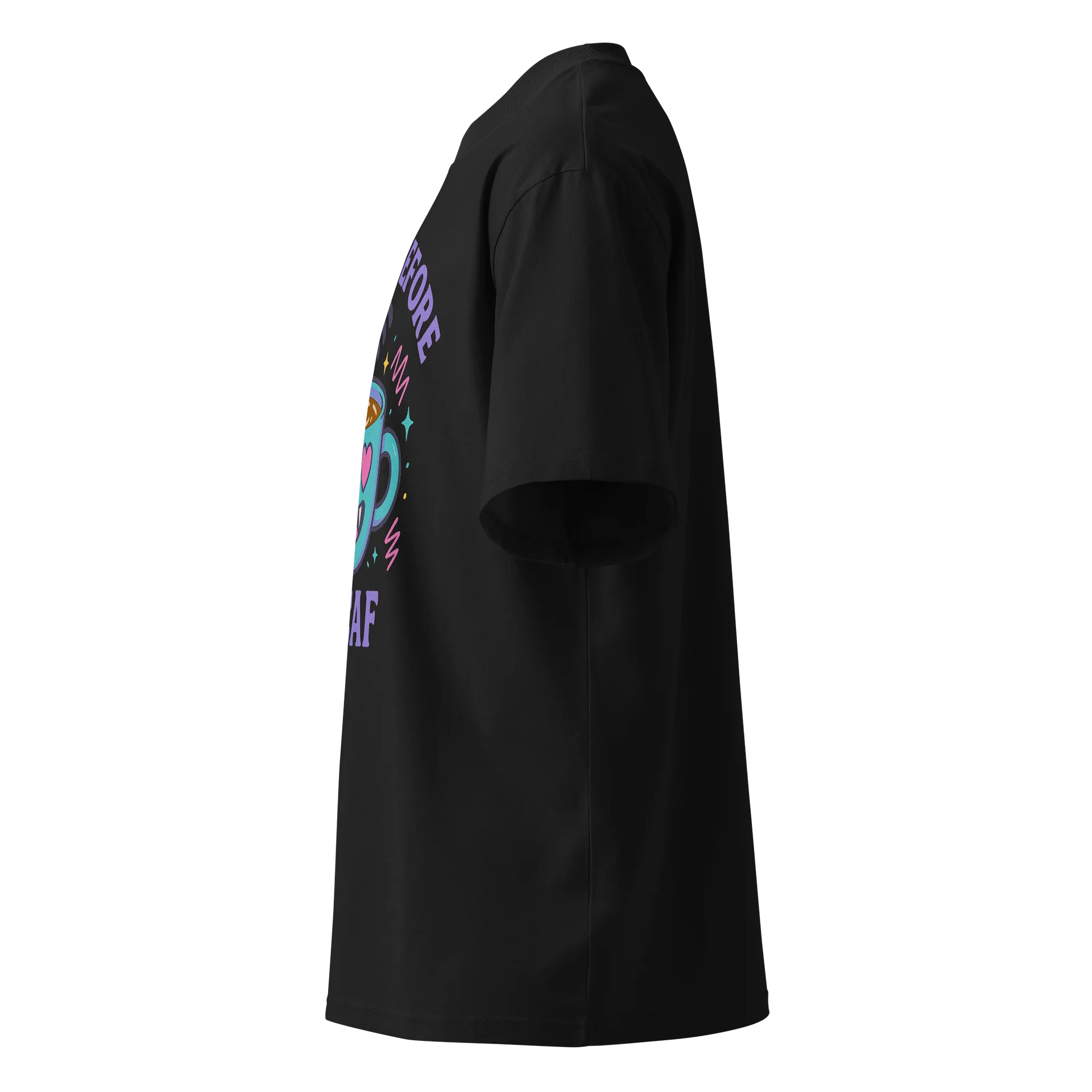 Death Before Decaf - Caffeine Core - Stanley/Stella Unisex Organic Oversized T-Shirt SATU020 product image (11)