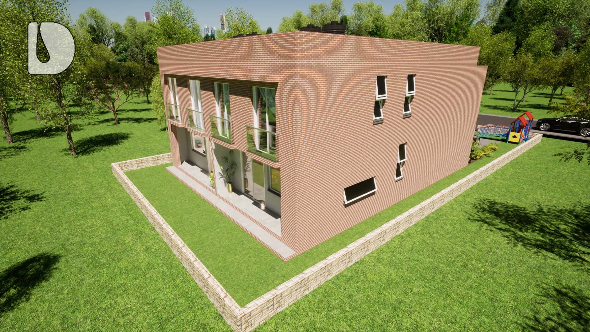 Architectural Drawings – 2-Storey 2-Unit Maisonette | DA23401A product image (3)