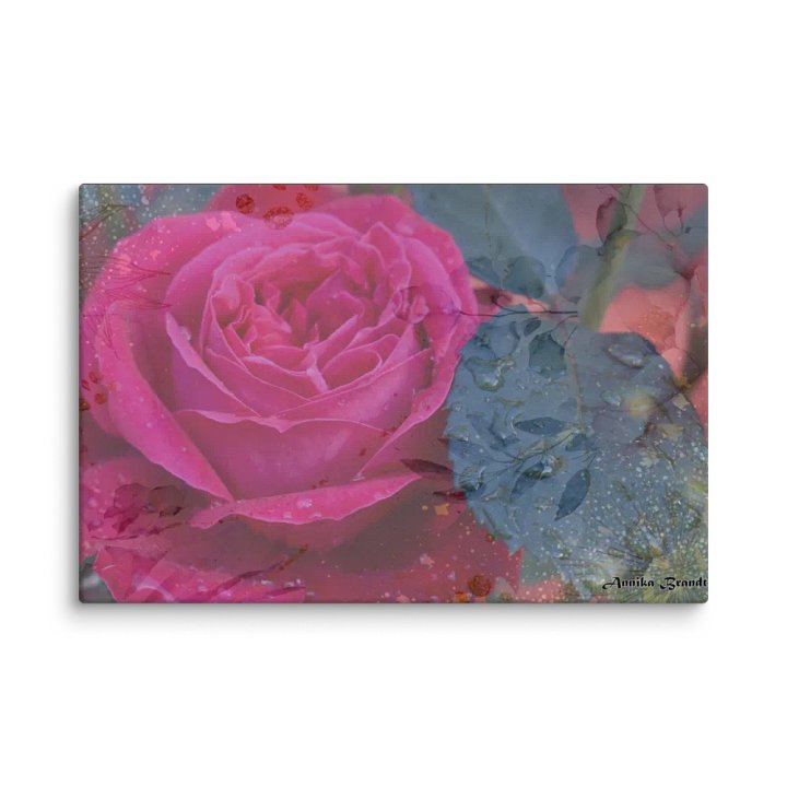 Canvas: Rose of Heart Raindrops (DA) product image (1)
