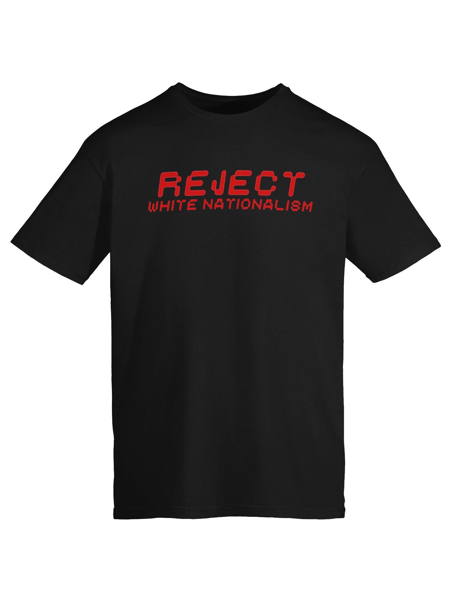 Reject White Nationalism + My Politics Kat Skull Softstyle tee product image (9)