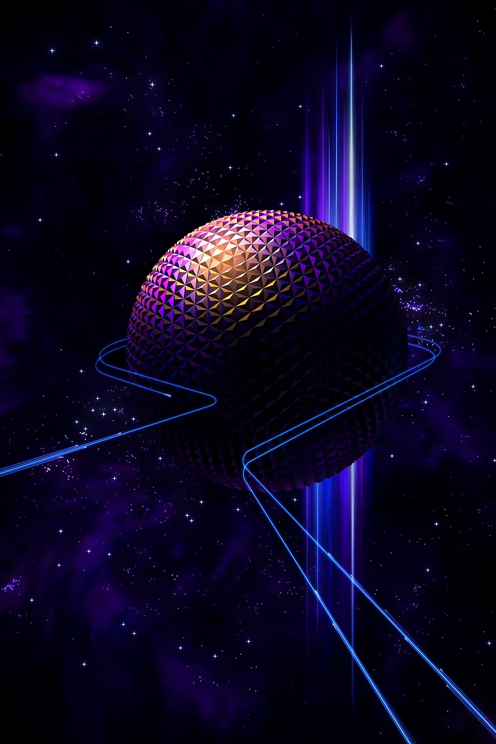 Geodesic Space Poster product image (1)