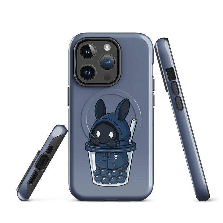 Poochoki Blue Bubble Tea MagSafe iPhone Case product image (1)