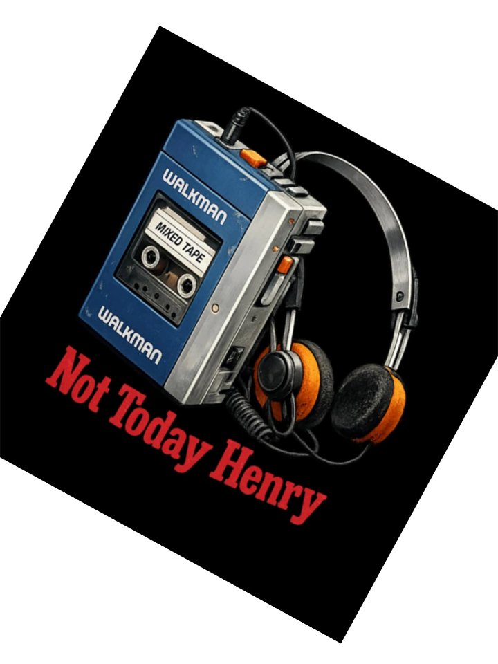 'Not Today Henry' Kiss Cut Stickers product image (3)