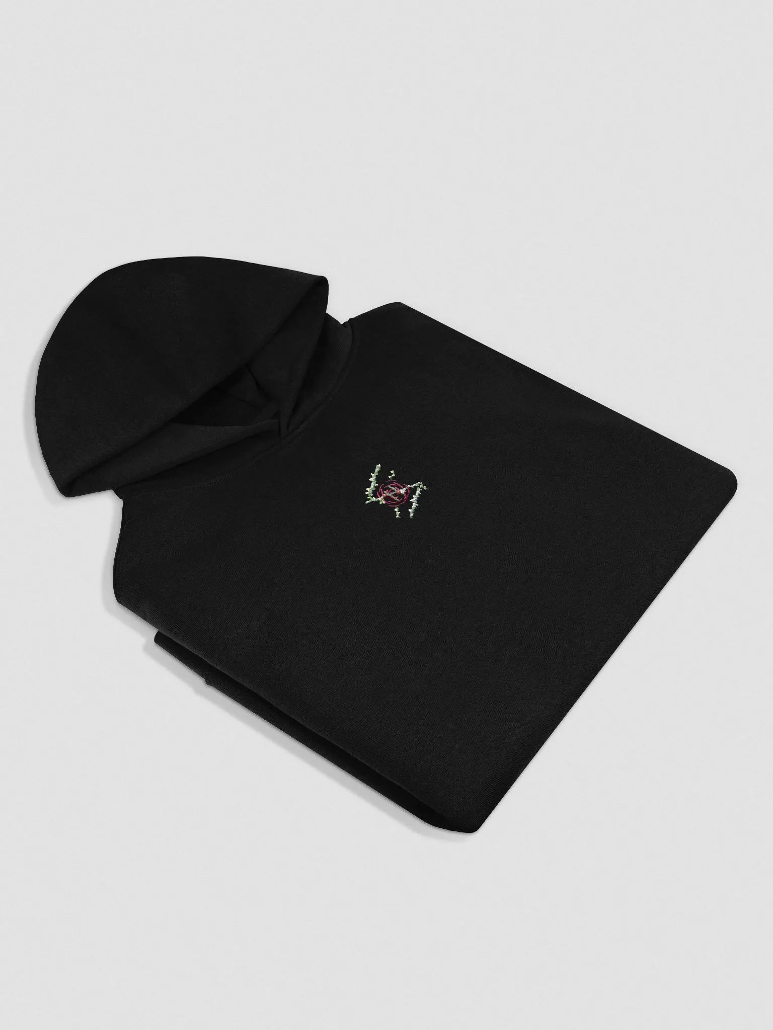'Through the Concrete' embroidered logo OVERSIZED hoodie product image (4)