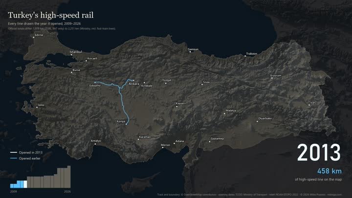 Railways and roads — map collection, August–October 2026 product image (1)