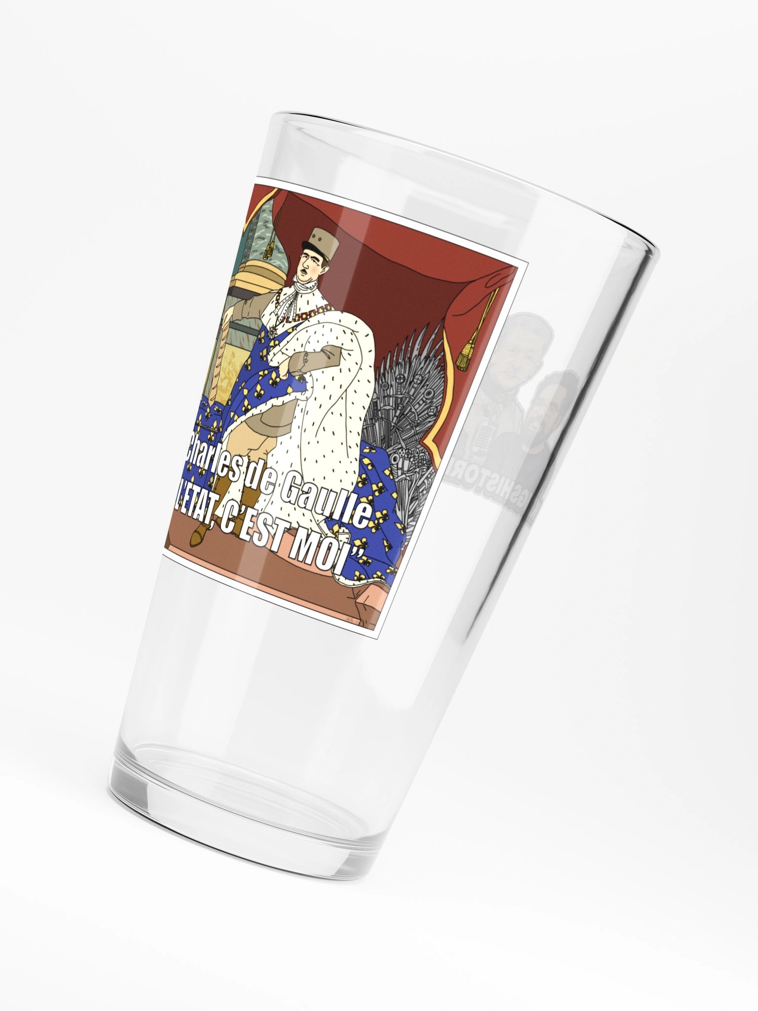 L'etat c'est moi - Charles De Gaulle (Ölglas) product image (6)