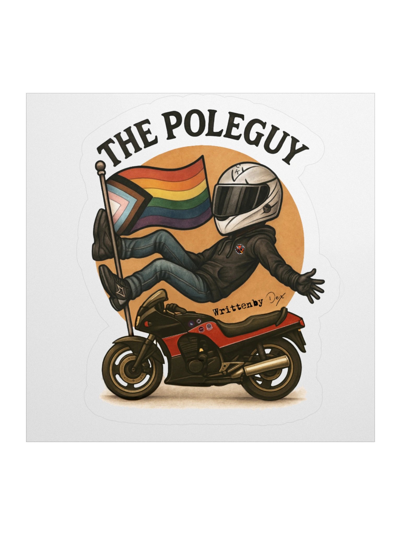 Pole guy stickers product image (1)