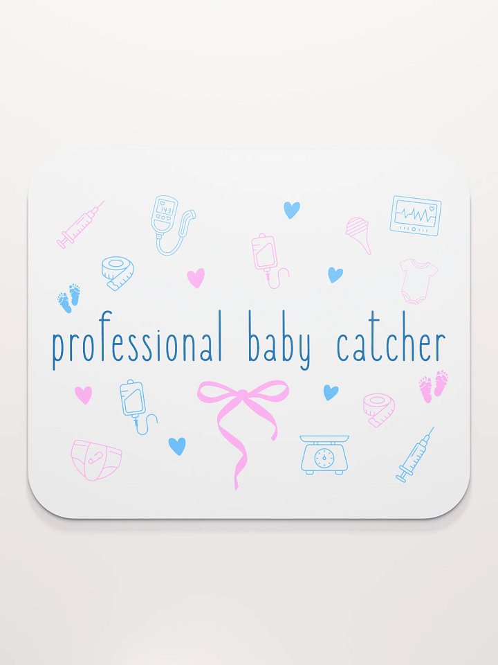 baby catcher (mouse pad) product image (1)