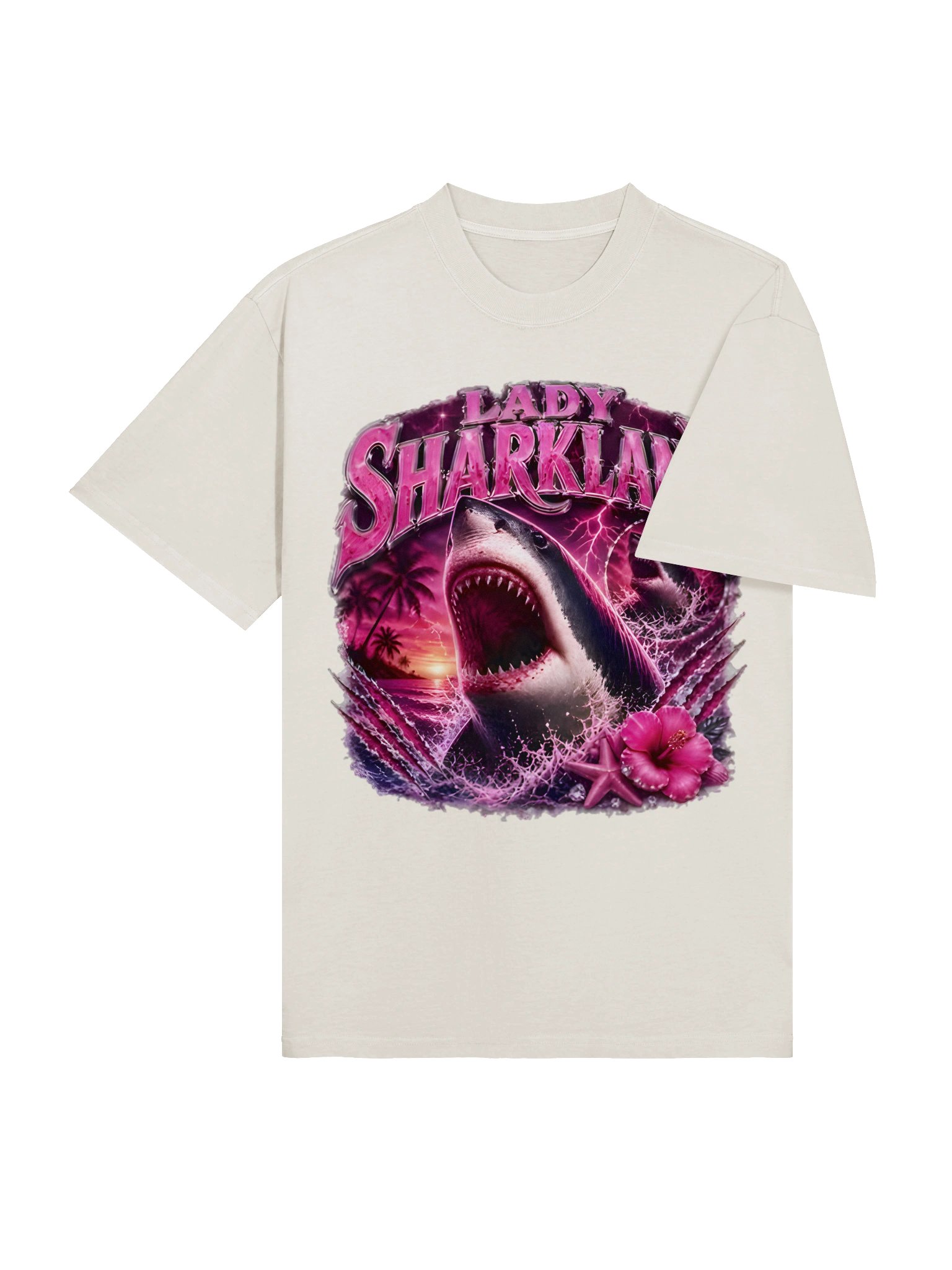 Lady Sharkland Tee - Sunset product image (4)
