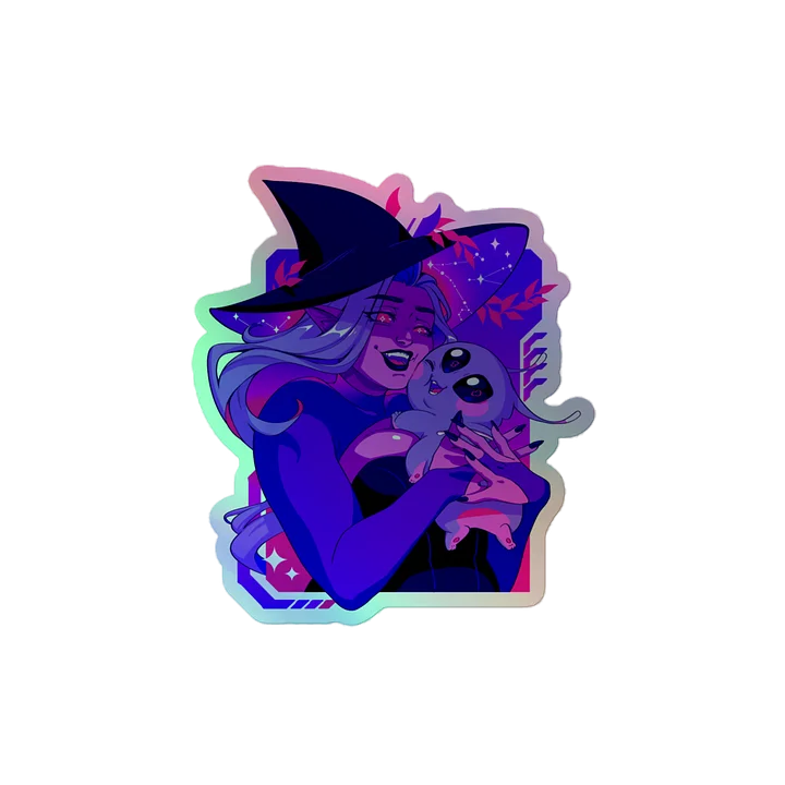 Cyber Stim Holographic Sticker product image (2)
