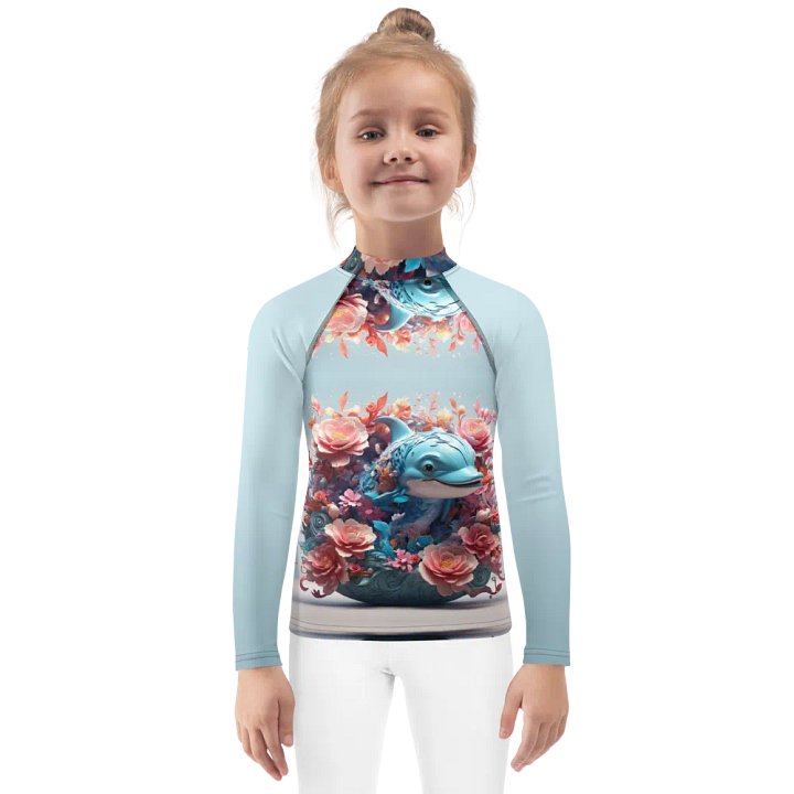 Kids rash guard sea creature product image (1)