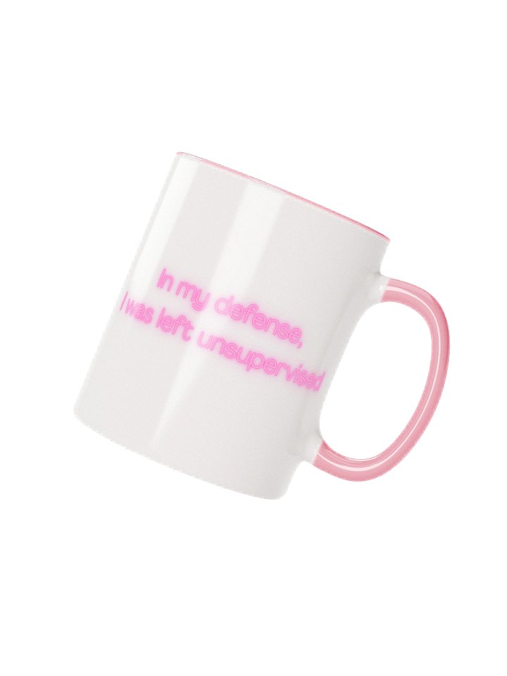 Whimsical Whiskers Ceramic Mug (Pink) product image (2)