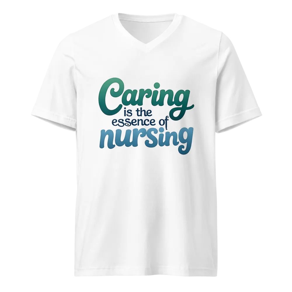 Essence of Nursing V-Neck Tee product image (1)