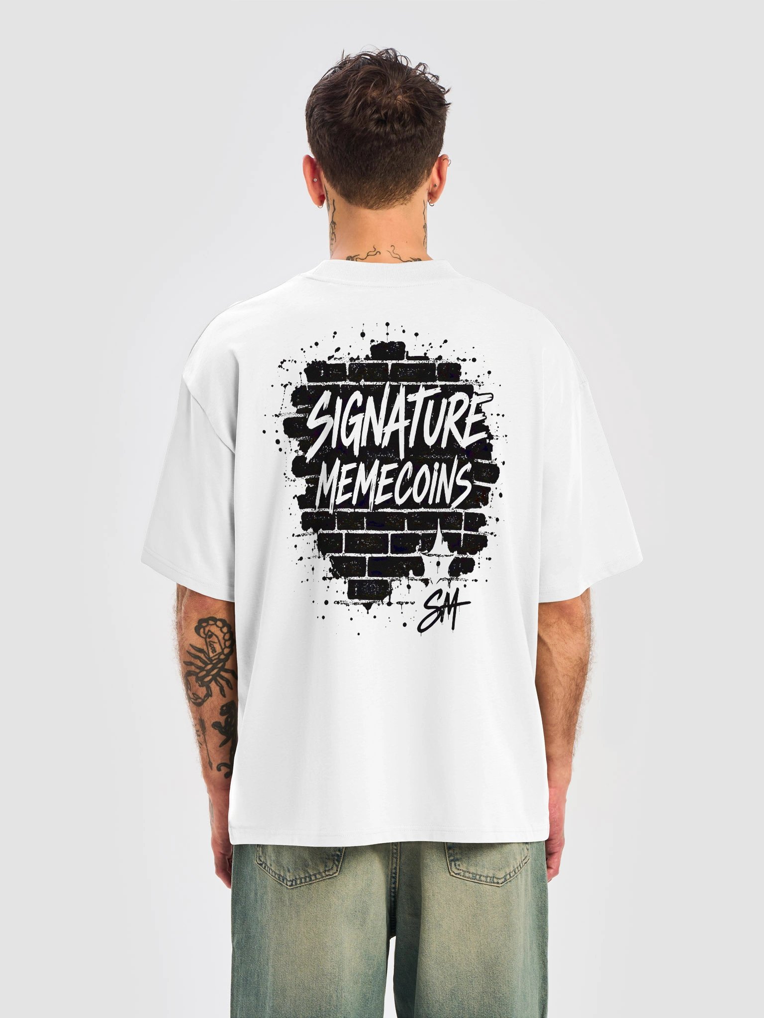 Signature Memecoins Premium Graffiti Tee product image (6)
