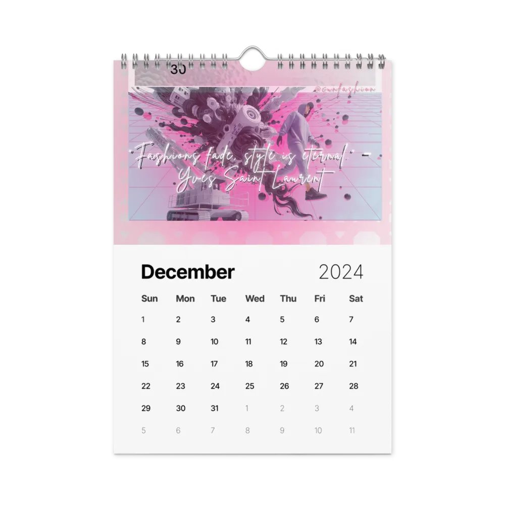 Cun's Fashion Inspiration Calendar product image (4)