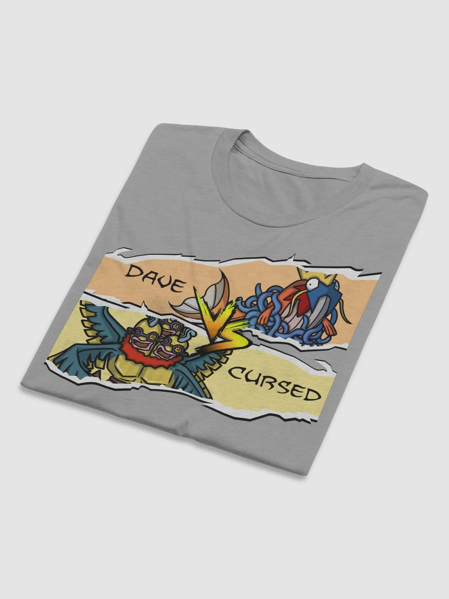 Dave vs Cursed - Triblend T shirt product image (48)