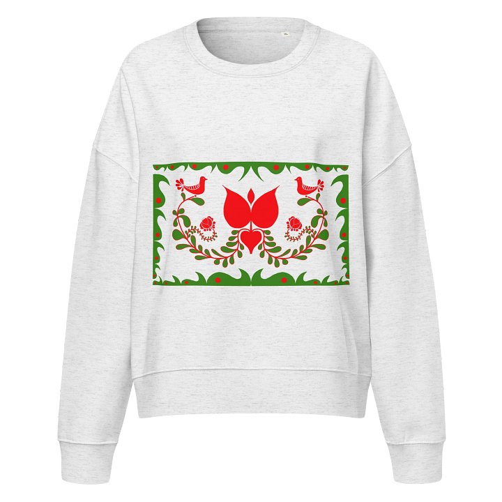 Hungary's Traditions Garden Organic Sweatshirt product image (1)