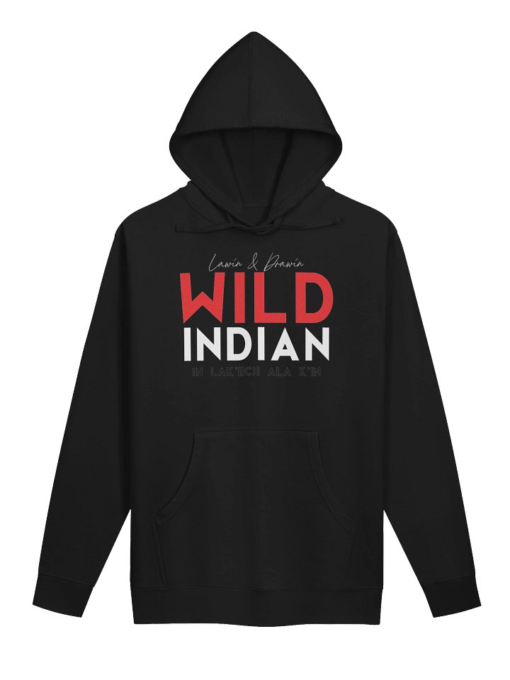 Wild Indian — In Lak'ech Ala K'in Premium Hoodie | Lawin & Drawin Collection product image (5)