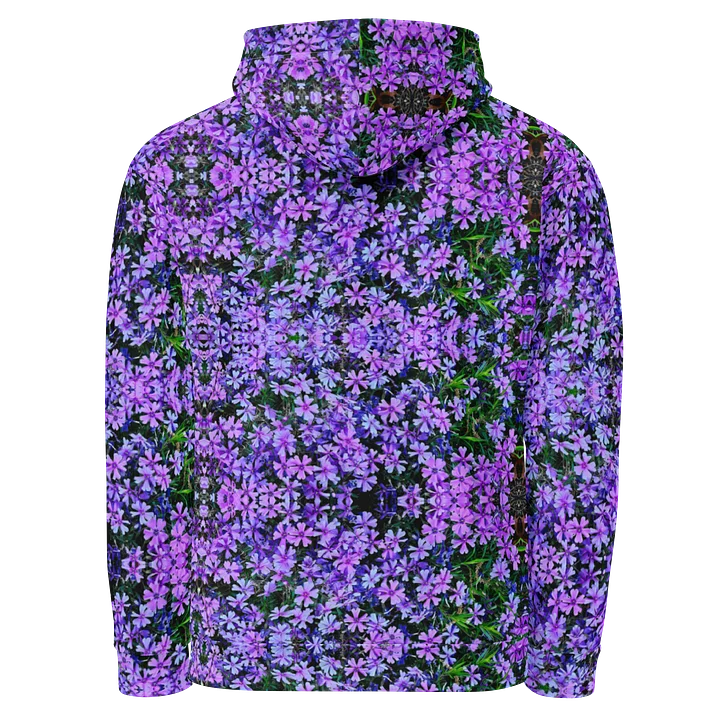 Purple Phlox Unisex Cotton Hoodie product image (2)