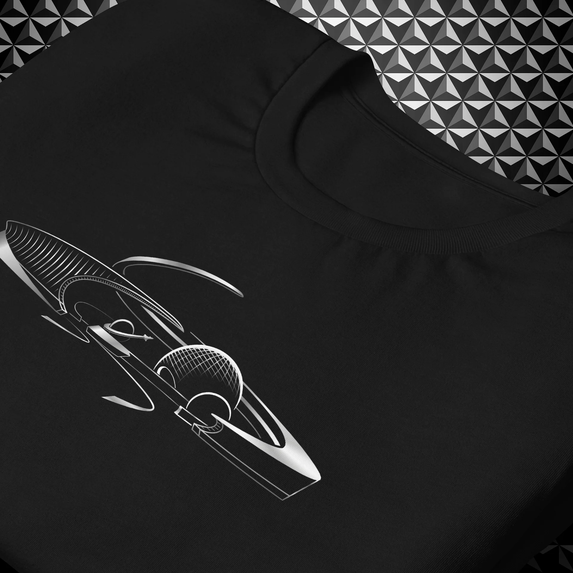 SPACE Line Art Unisex T-Shirt product image (4)