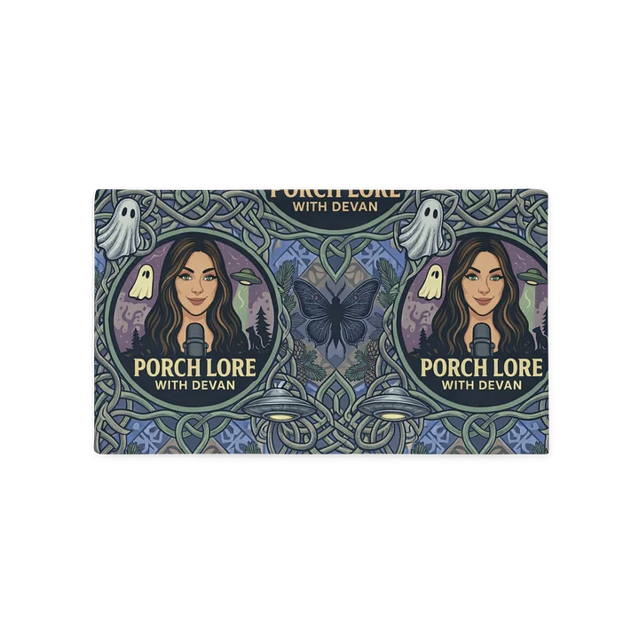 PORCH LORE DEVAN PERIWINKLE MOTH PILLOW CASE product image (2)