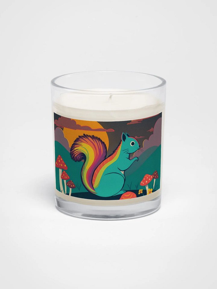 Rainbow Tail Soy Wax Candle product image (1)