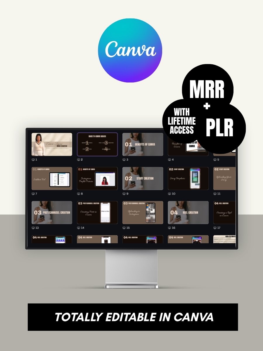 Canva Basics MINI Course product image (2)