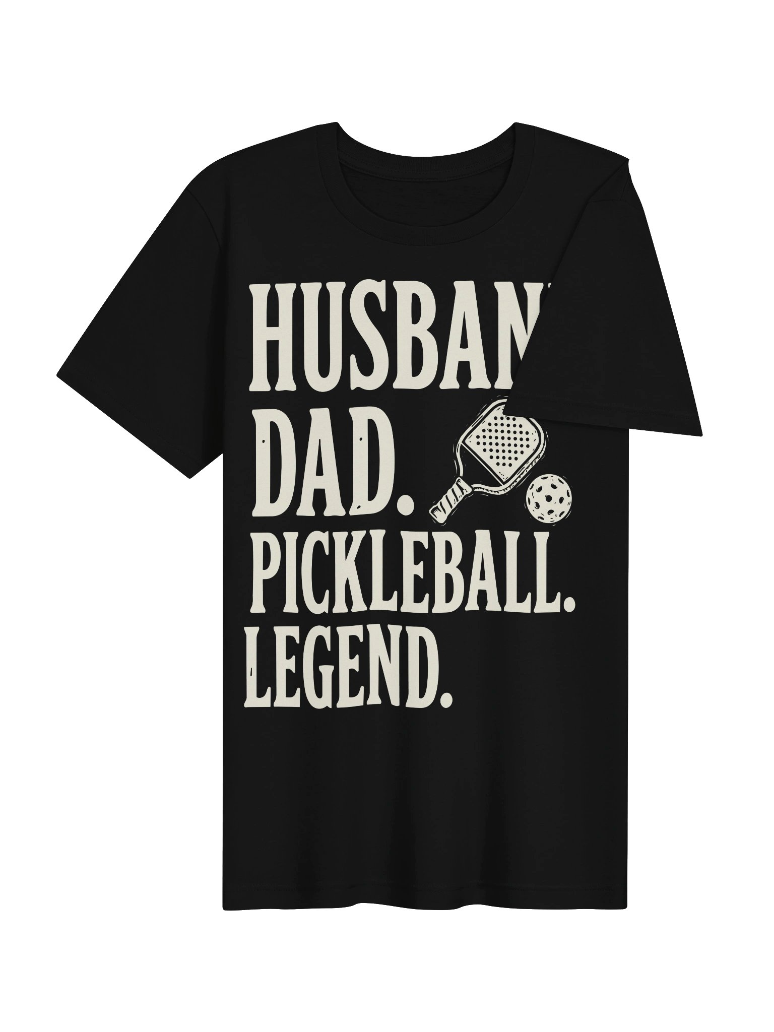 Husband Dad Pickleball Legend Shirt | Funny Pickleball Gift for Him product image (14)